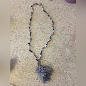 White House Black Market Multicolor Beaded Necklace